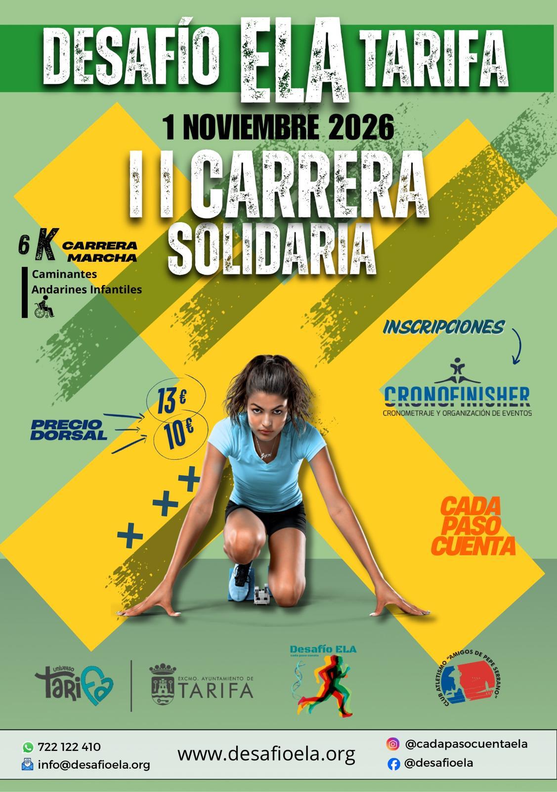 II Carrera Solidaria Desafío ELA