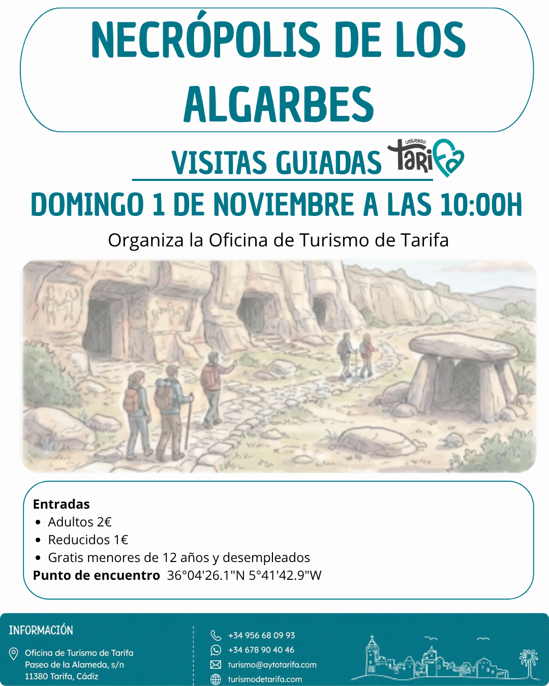 Visite guidée de la nécropole de Los Algarbes
