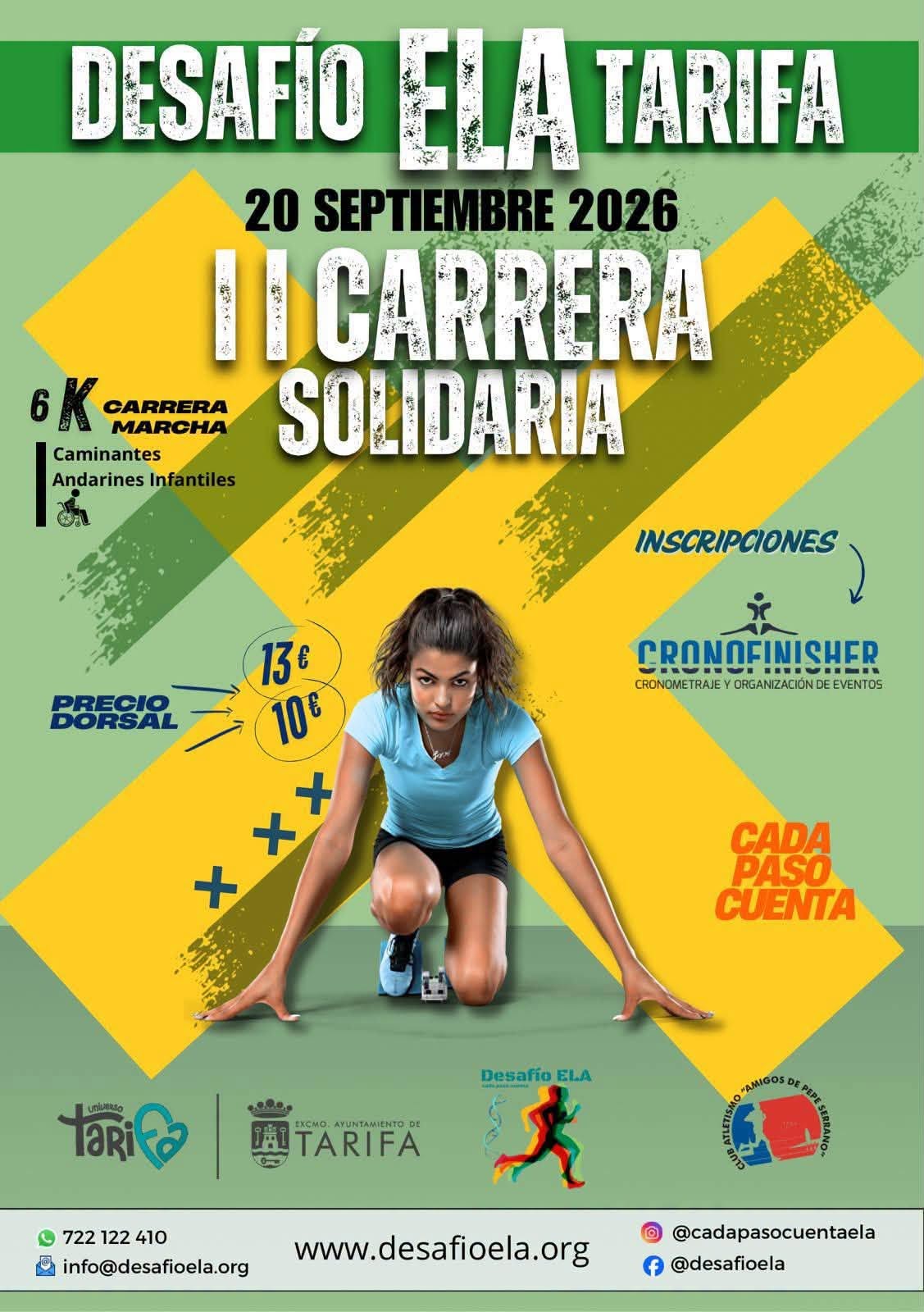 II Carrera Solidaria Desafío ELA